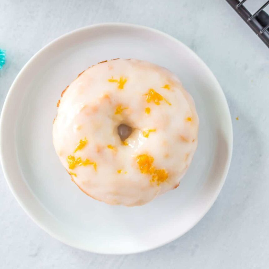 Donas de Mezcla para Panqueques de Limón
