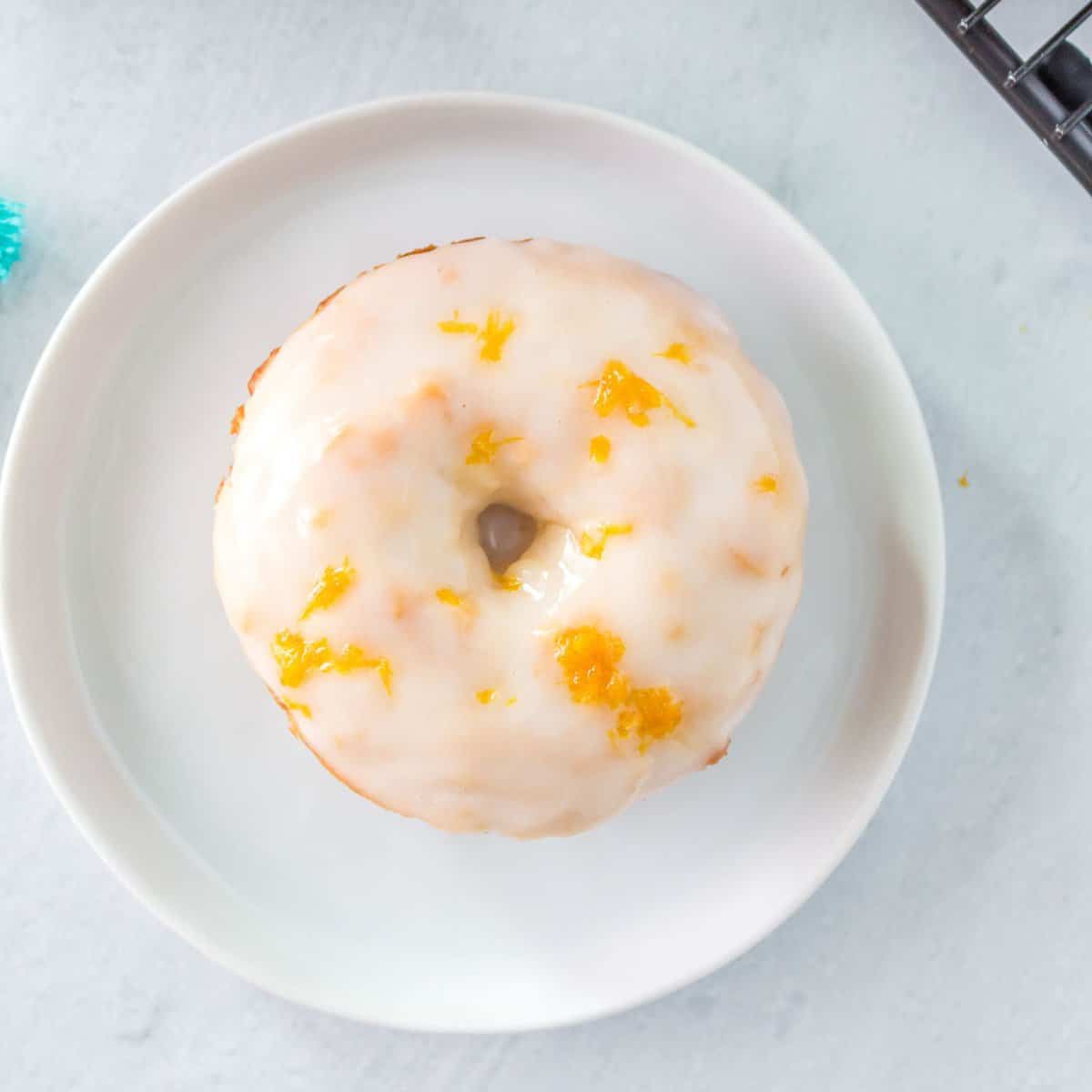 Donas de Mezcla para Panqueques de Limón