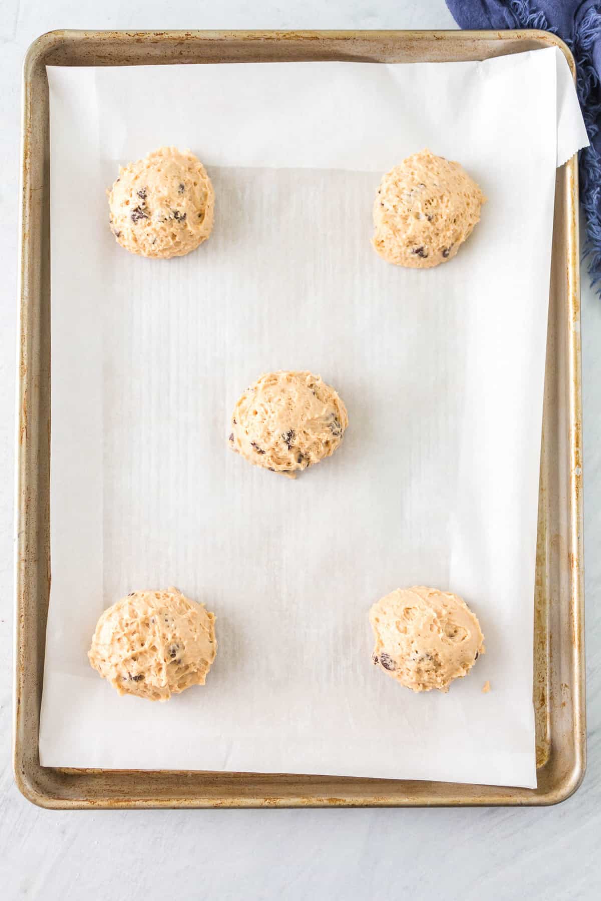 Galletas sin hornear.