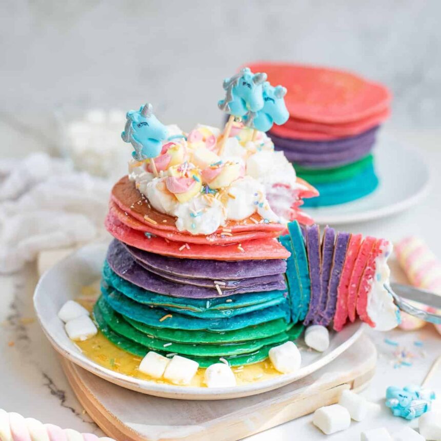Panqueques de Unicornio