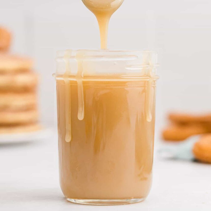 Salsa de Caramelo Casera