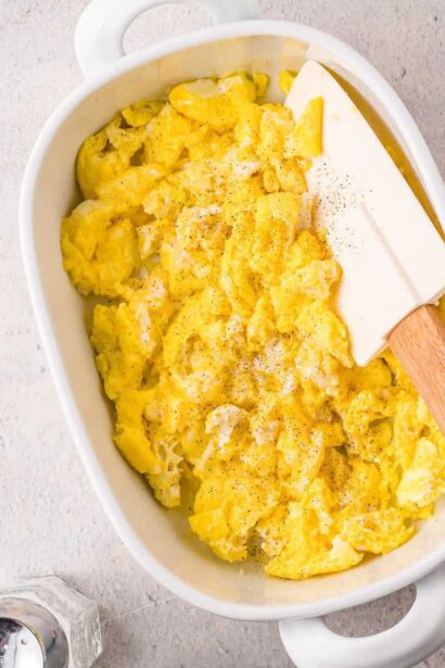 Huevos Revueltos en Microondas