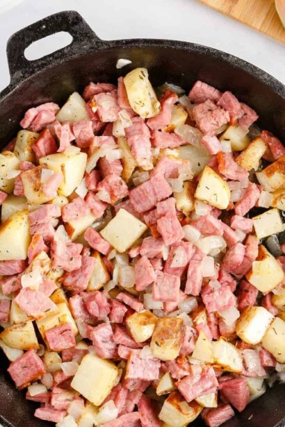 Hash de Carne en Conserva