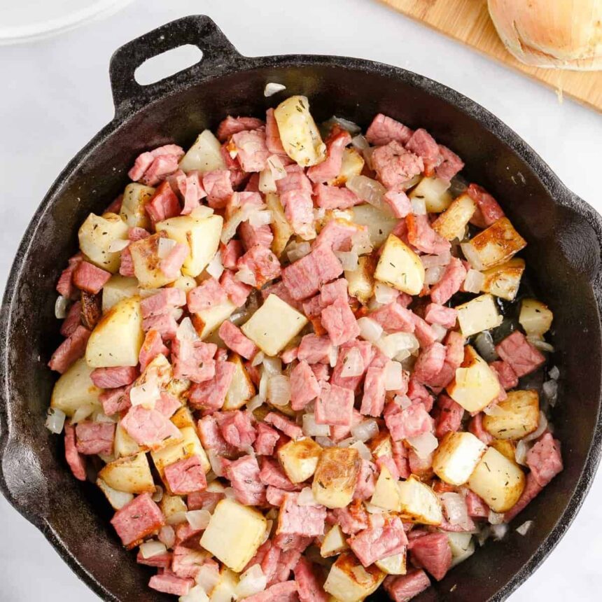 Hash de Carne en Conserva