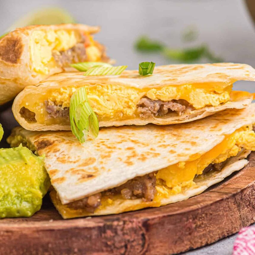 Quesadillas de Desayuno