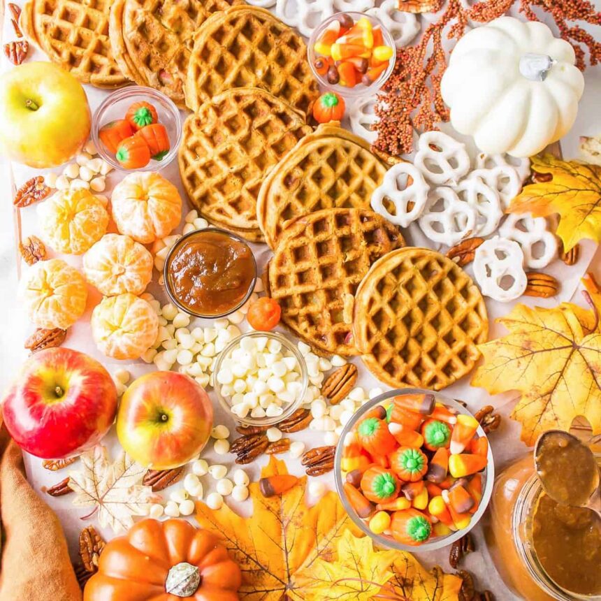 Tablero de Brunch de Otoño
