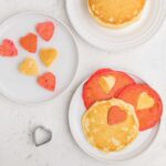 Panqueques del Día de San Valentín