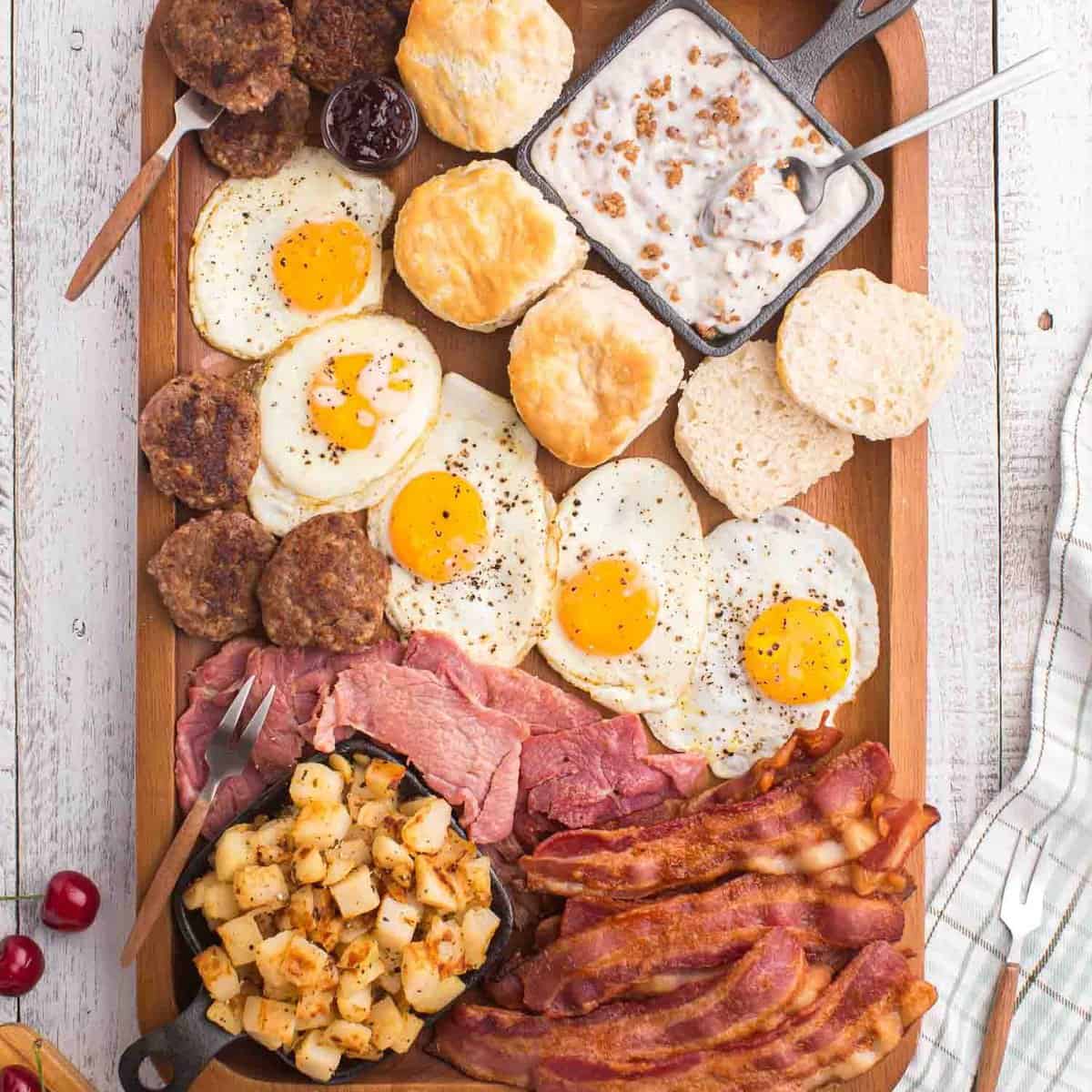 Tablero de Desayuno para el Día del Padre