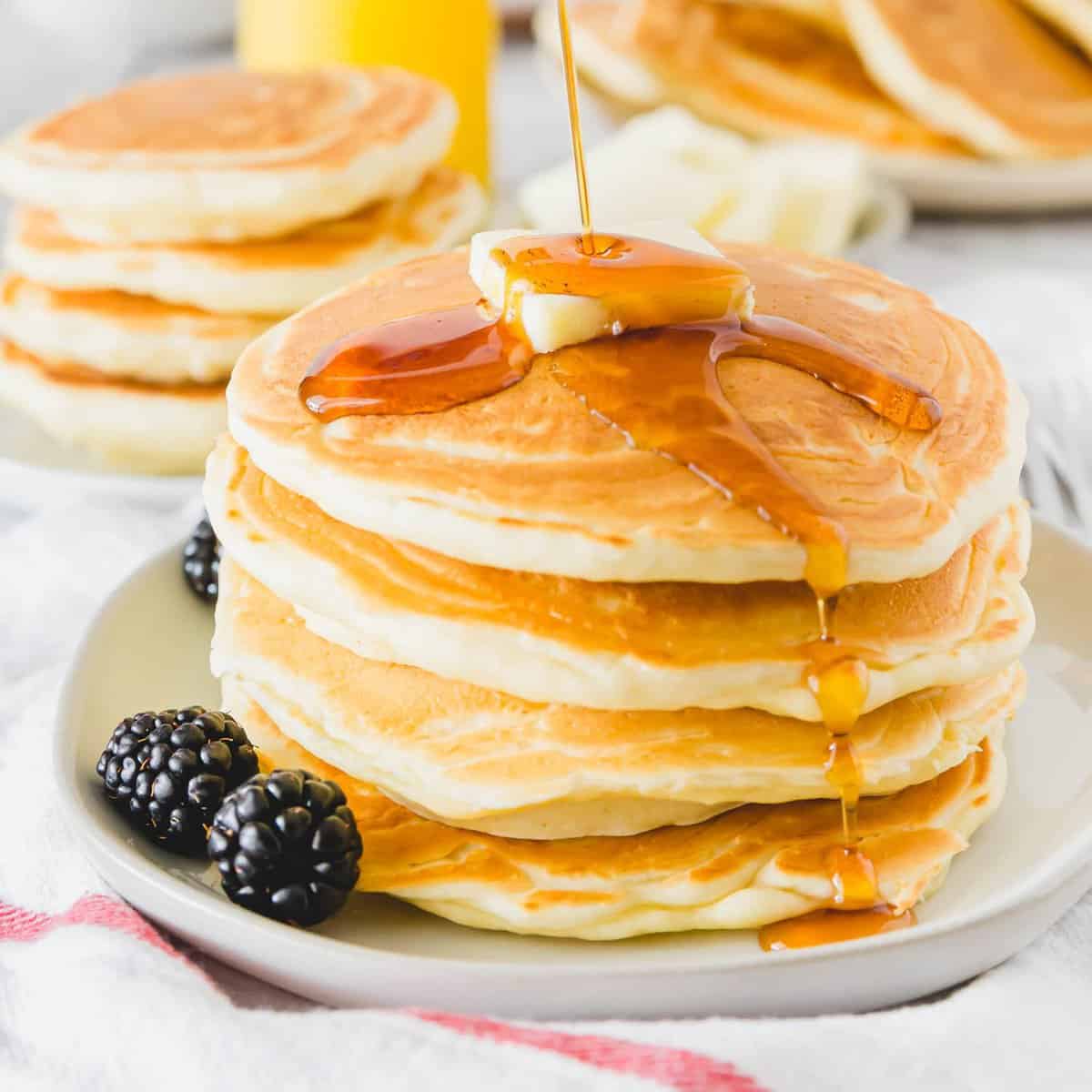 Panqueques de Sobras de Masa Madre
