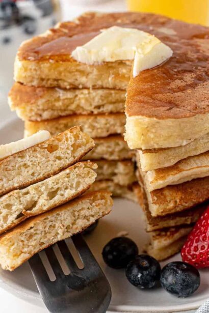 Panqueques de Yogur Griego