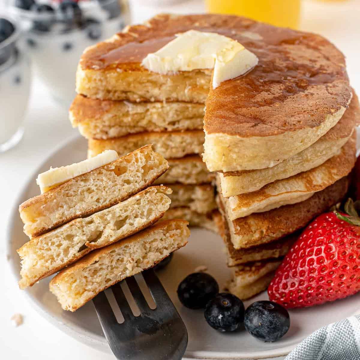 Panqueques de Yogur Griego