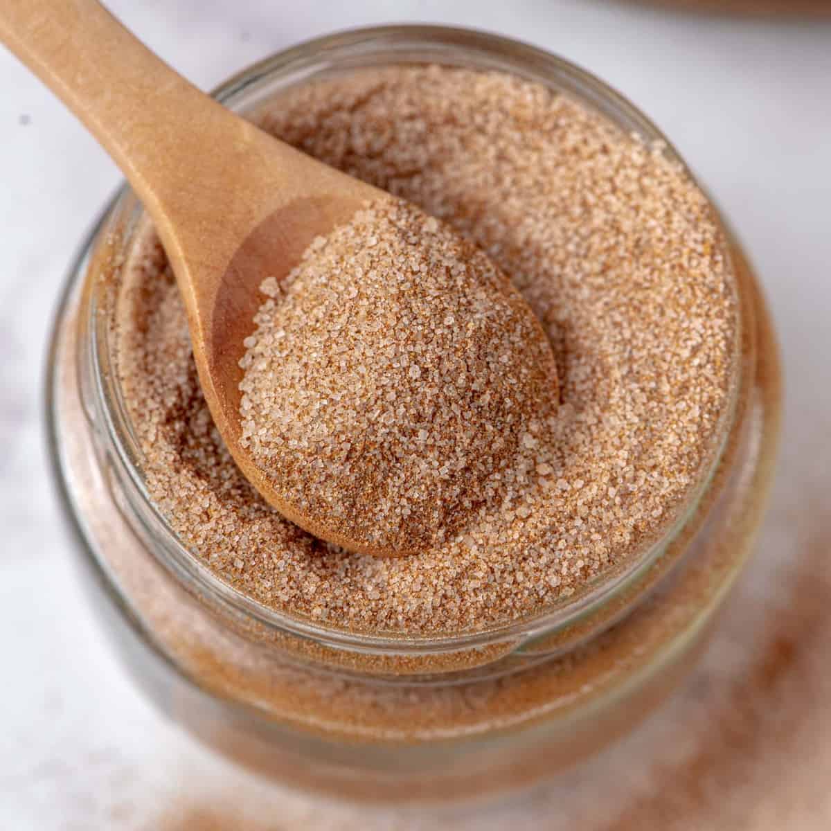 Azúcar con canela: ¡la proporción perfecta!