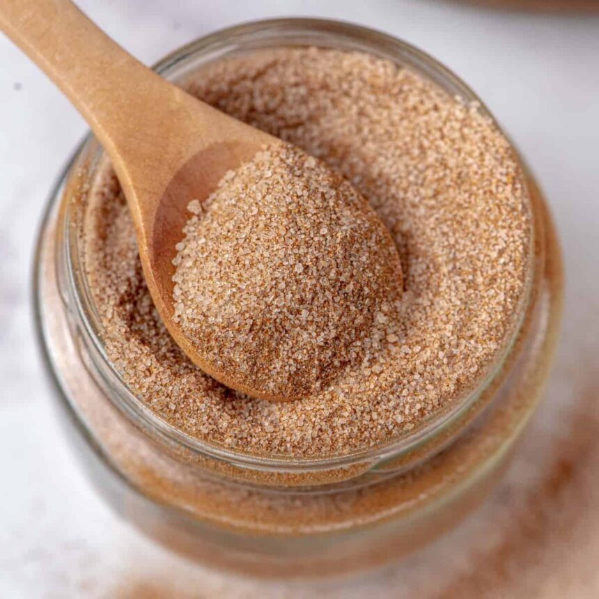 Azúcar con canela: ¡la proporción perfecta!
