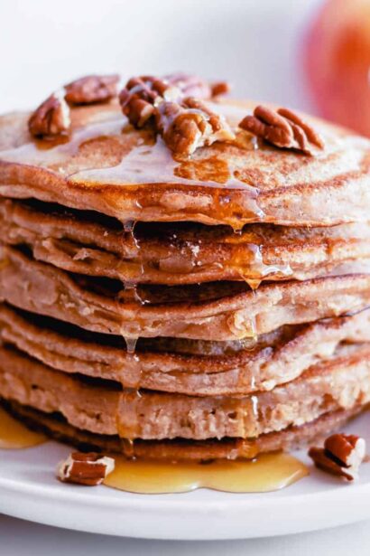Panqueques con Mantequilla de Manzana