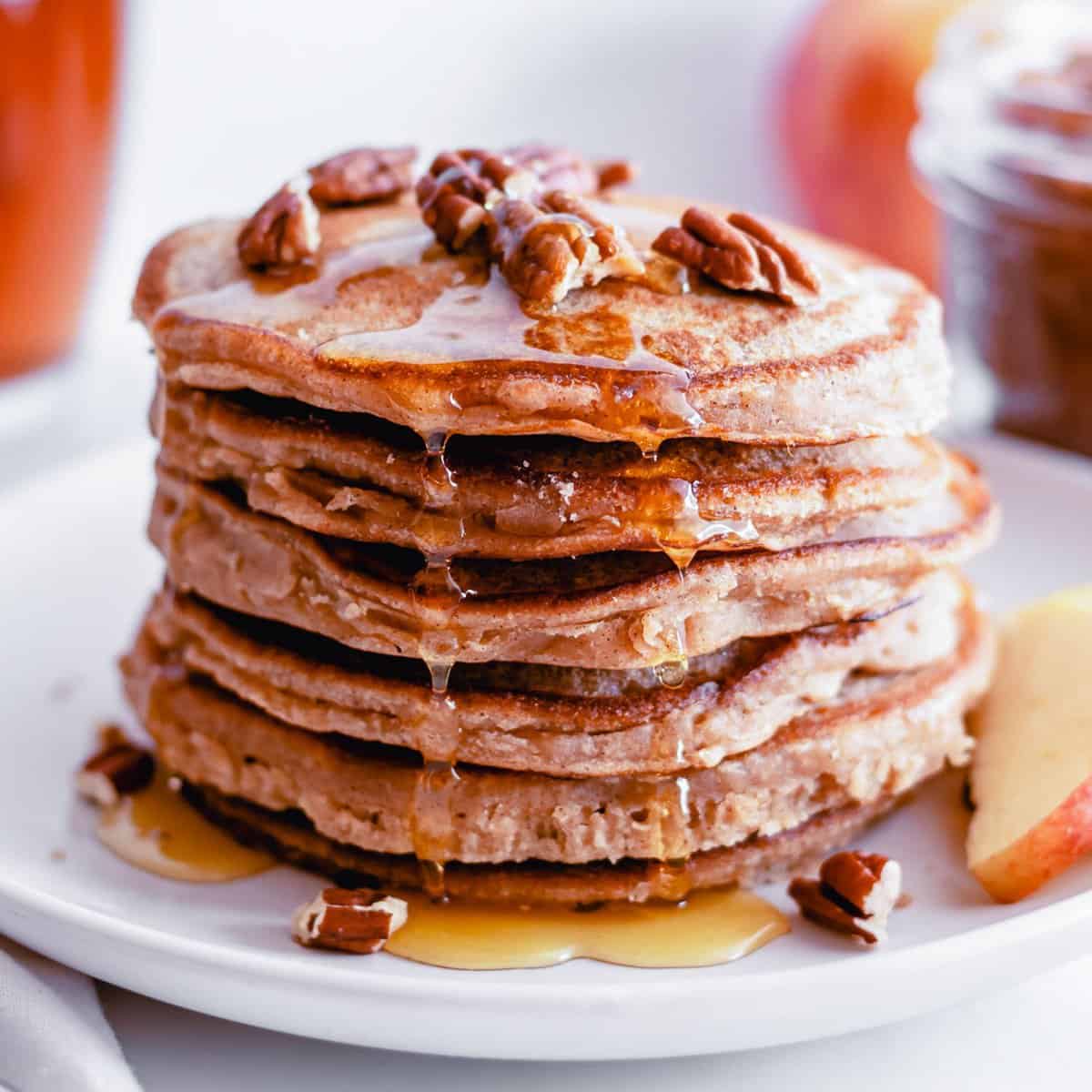 Panqueques con Mantequilla de Manzana