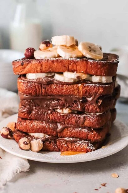 Tostadas Francesas con Nutella