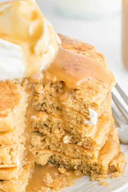Panqueques de Caramelo y Latte