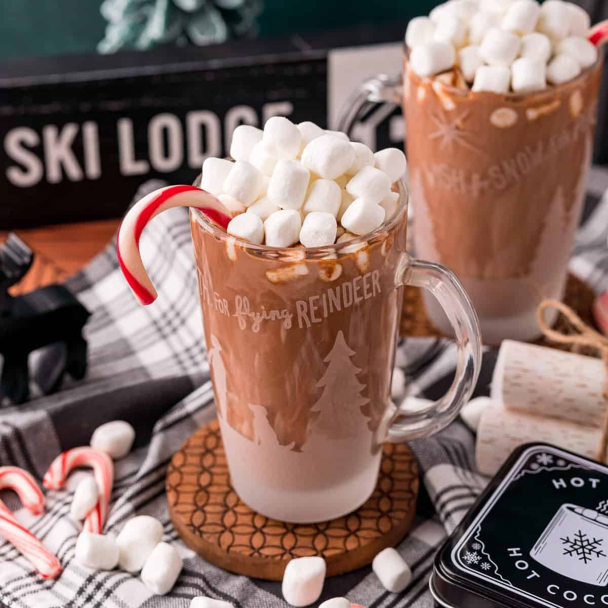 Chocolate Caliente de Menta