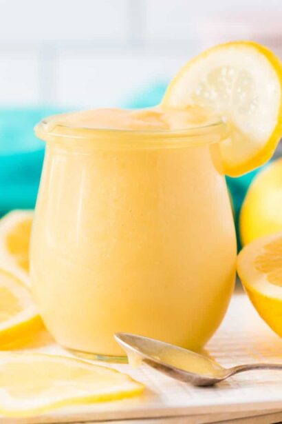 Receta de crema de limón: fácil curd de limón casero
