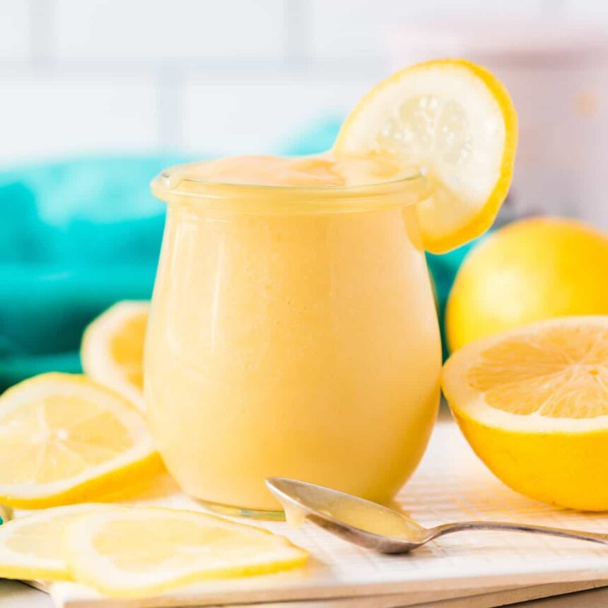 Receta de crema de limón: fácil curd de limón casero