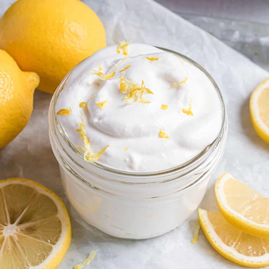 Crema Batida de Limón