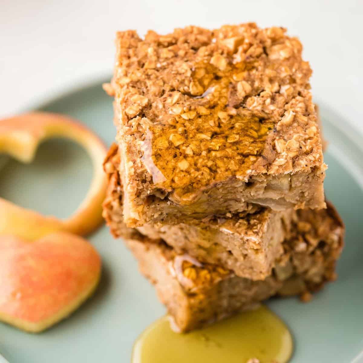 Avena al Horno con Manzana y Canela