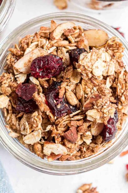 Receta de Granola (cómo hacer granola)