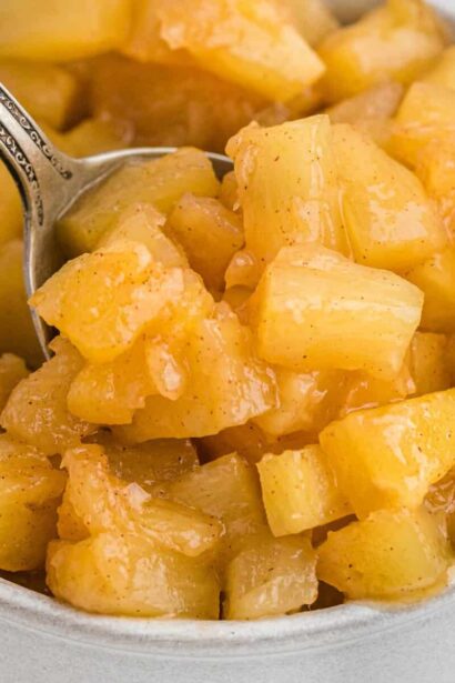 Piña Caramelizada