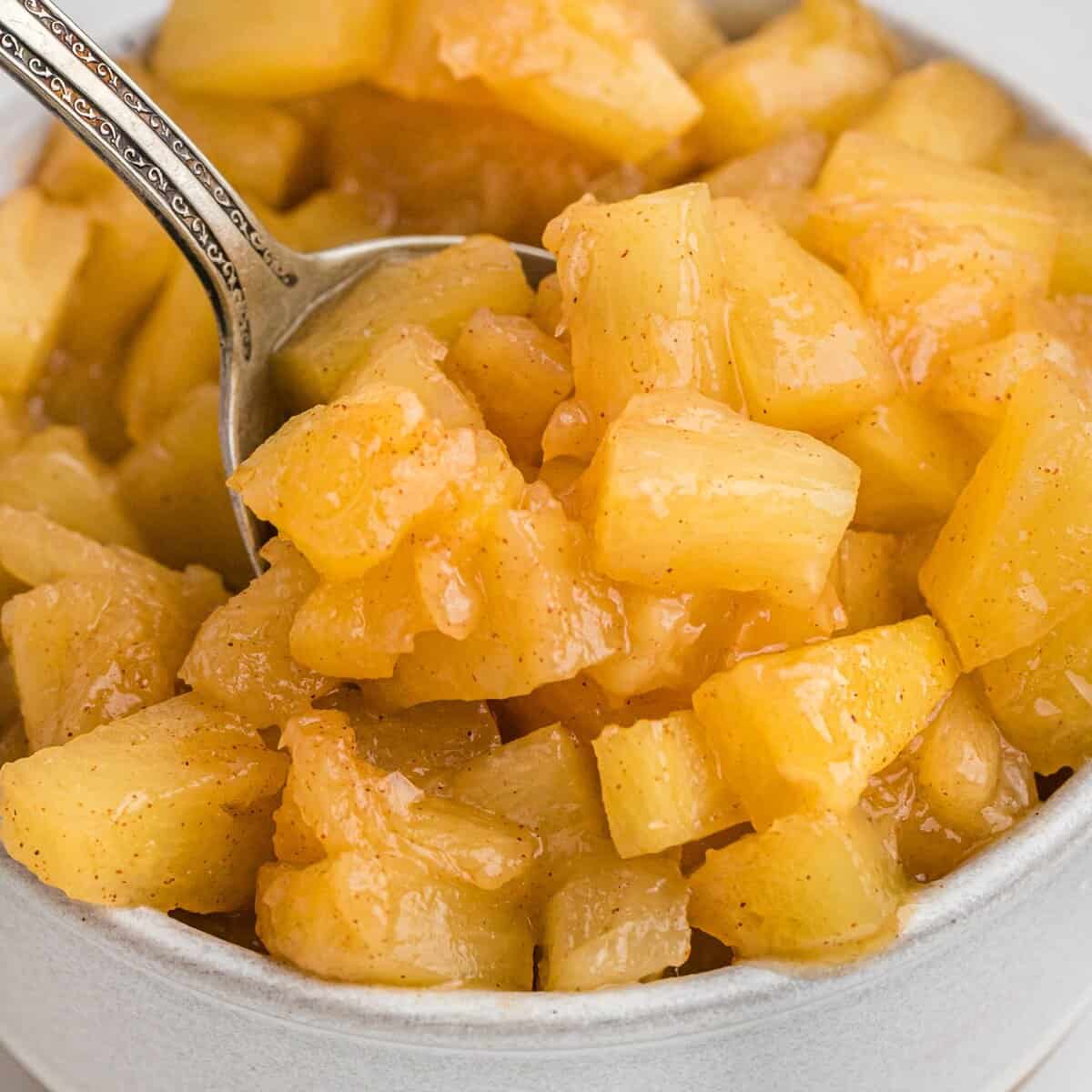Piña Caramelizada