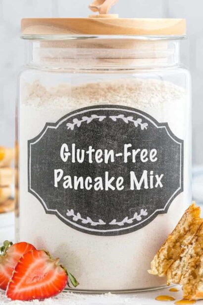 Receta de Mezcla para Panqueques Sin Gluten