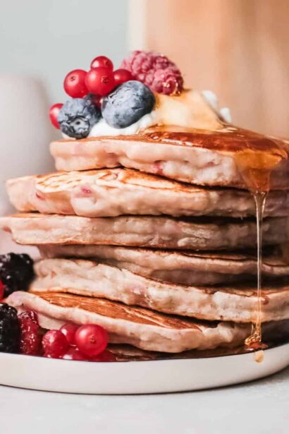 Panqueques de frambuesa – ¡naturalmente dulces!