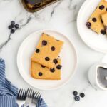 Panqueques de Arándano Sin Gluten en Bandeja