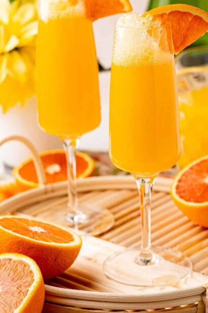 Mocktail de Mimosa – ¡con variaciones!