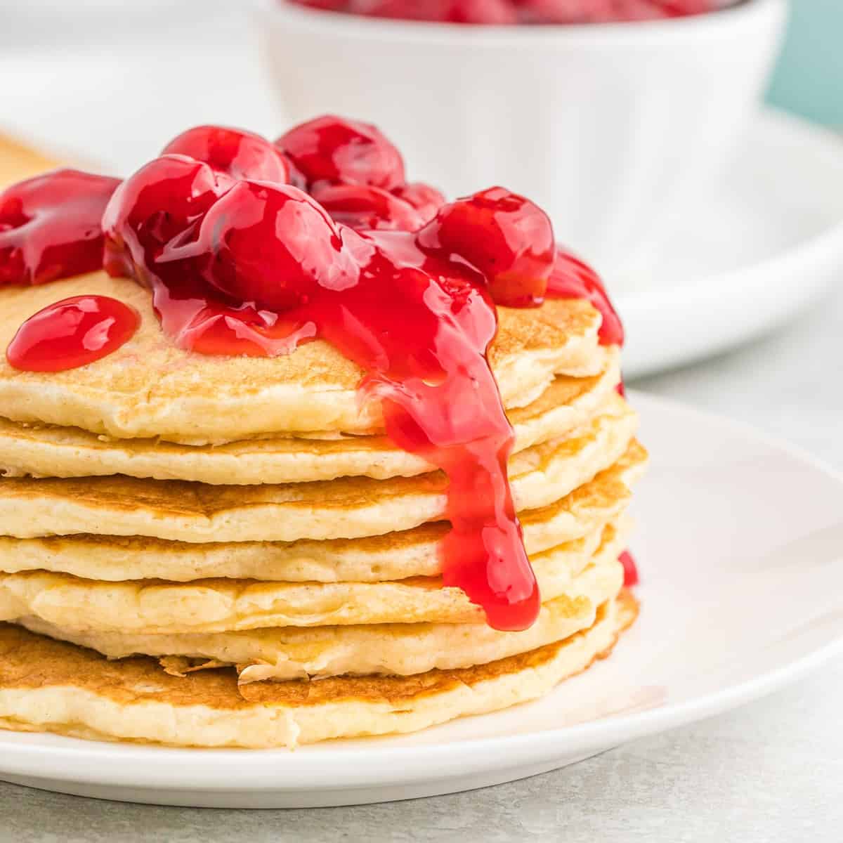 Panqueques de Pastel de Cereza