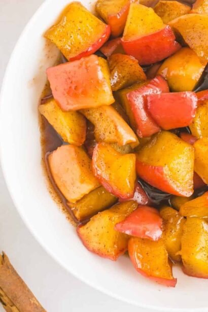 Receta de Compota de Manzana y Canela