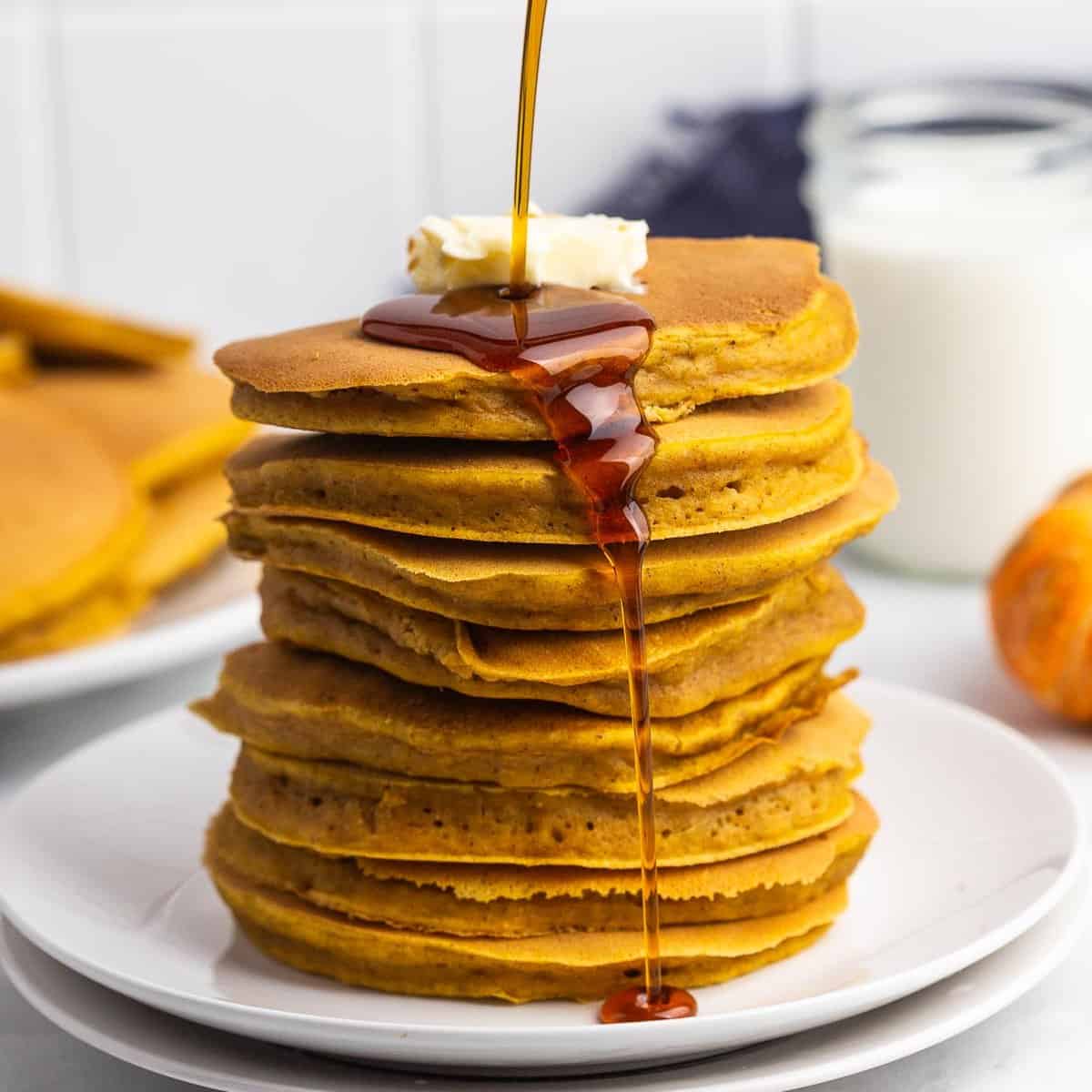 Los Mejores Panqueques de Calabaza Esponjosos
