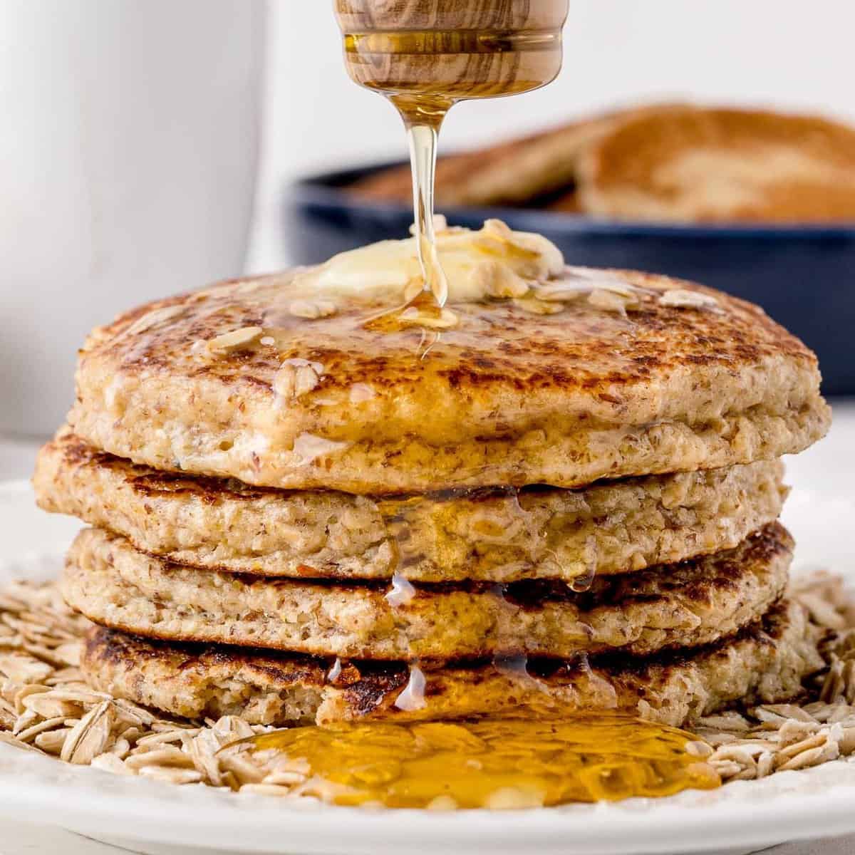 Panqueques de Avena con Miel