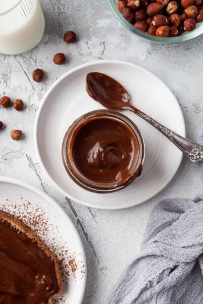 Nutella Casera – Crema de Chocolate y Avellanas