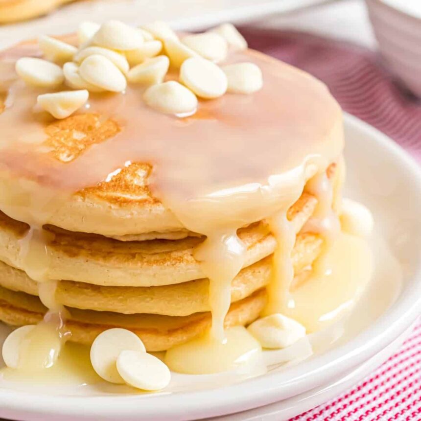 Panqueques de Chocolate Blanco