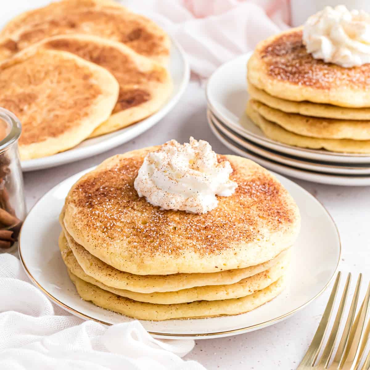 Panqueques de Snickerdoodle