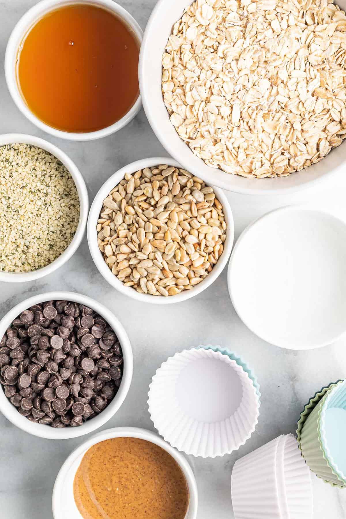 Ingredientes necesarios para la receta.