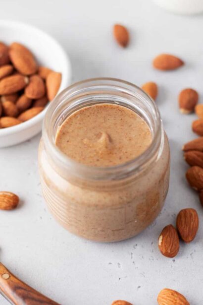 Cómo hacer mantequilla de almendra