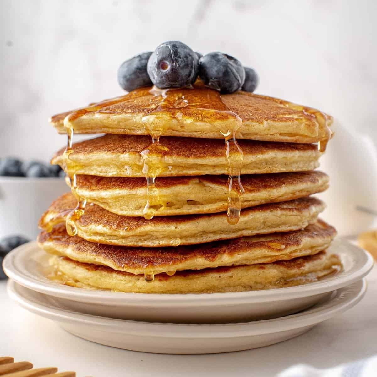 Panqueques Bajos en Carbohidratos
