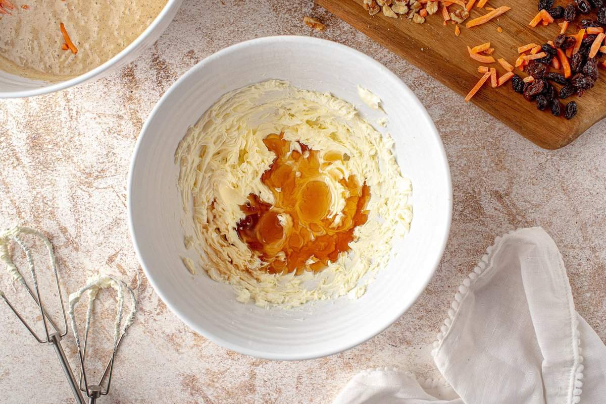 Queso crema y vainilla.