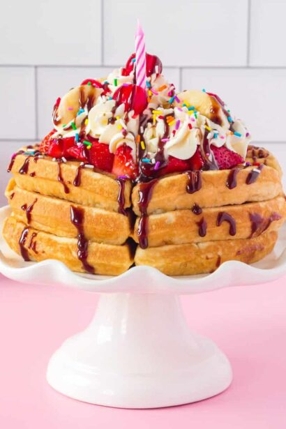 Gofres de Banana Split