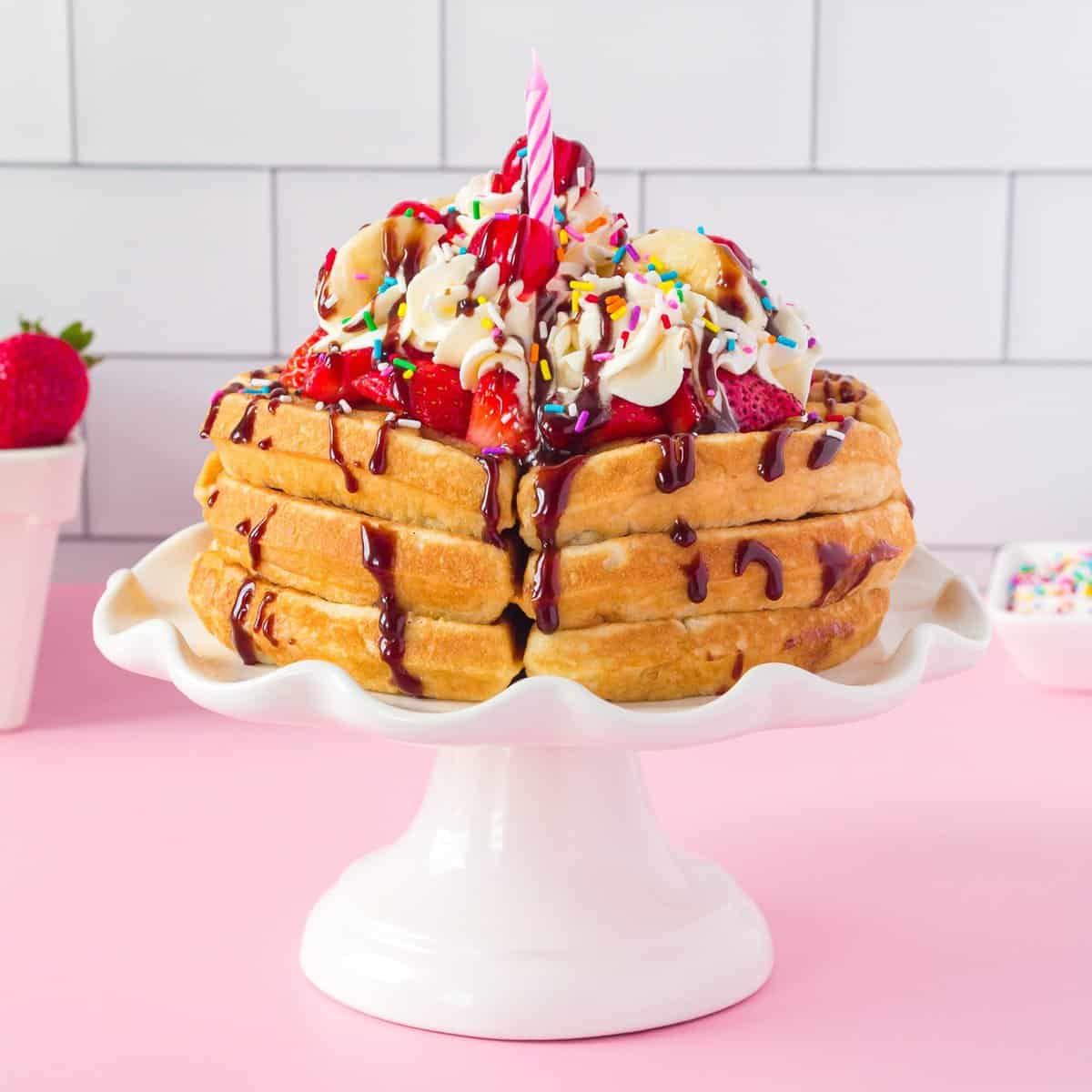 Gofres de Banana Split