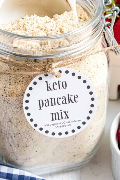 Receta de Mezcla para Panqueques Keto
