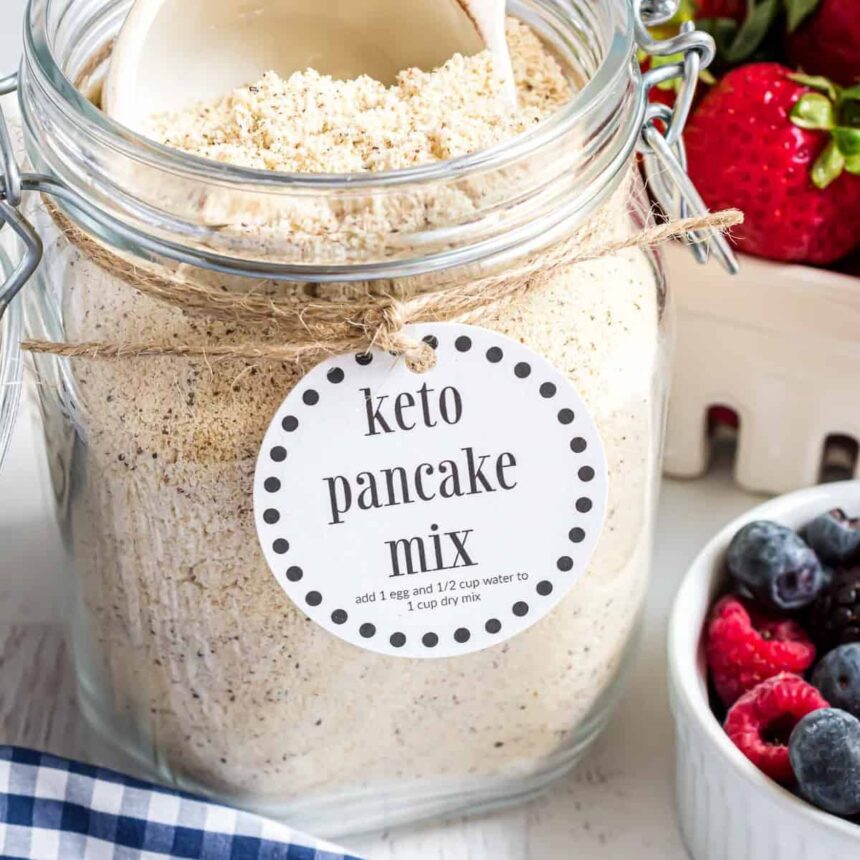 Receta de Mezcla para Panqueques Keto