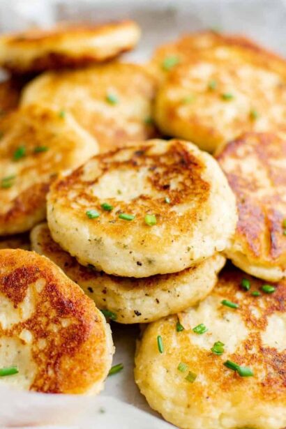 Panqueques de Puré de Patata