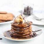 Panqueques de Chocolate con Chispas de Chocolate